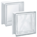 Bild: Design Pegasus Q19 Glasbaustein Glasstein Glass Blocks Glasbausteine-Center Glasbausteine-Center.de Glassteine Glasbausteine Clearview Vollsicht Wave Wolke Clear Neutro Klar Weiß glass blokker Lasitiilet Glasblock Lasi Tiili gler blokkir  glazen