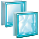 Bild: Design Pegasus Q19 Glasbaustein Glasstein Glass Blocks Glasbausteine-Center Glasbausteine-Center.de Glassteine Glasbausteine Clearview Vollsicht Wave Wolke Aquamarin Aquamarine Acquamarina  glass blokker Lasitiilet Glasblock Lasi Tiili gler blokkir 