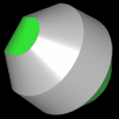 (9,6)-Nonasphericon Neufärbung der Flächen