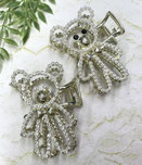  ヘアクリップ 660円→380円(税込) キラキラベア  縦7.5cm ×横5cm   