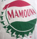 Mamouna bottle cap in Pepsi design on a Bryan Ferry T Shirt