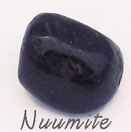 Nuumite,  Pierres de Lumière Saint Rémy de Provence, pierre roulée, pierre brute, galet, lithothérapie, vertus, propriétés, ésotérisme
