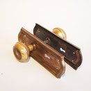 ath-055-3 antique hardware american steel lever アンティーク　金物　レバー　真鍮