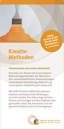 Flyer Kreativ-Methoden Ergotherapie Müller-Arenz