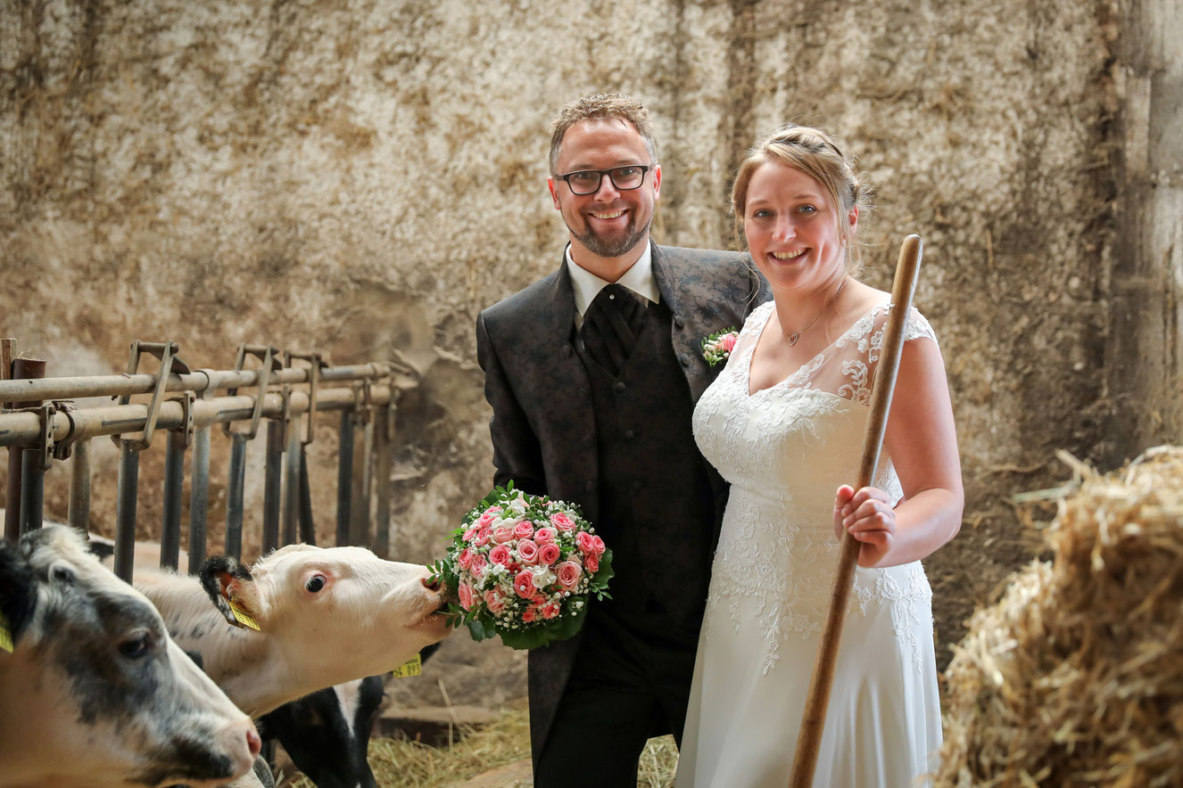 Hochzeitsfotografie auf dem Land