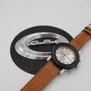 Orologio da polso in alluminio e fibra di carbonio