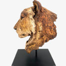 sculpture d'art spirituel. sculpture contemporaine argile animaux 