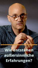 Folgen-Cover mit Bartosz Werner mit der Titelfrage: Wie entstehen außersinnliche Erfahrungen?
