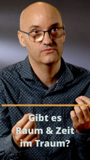 Folgen-Cover mit Bartosz Werner mit der Titelfrage: Gibt es Raum und Zeit im Traum?
