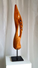 holzskulptur, abstrakt, gunnar mozer