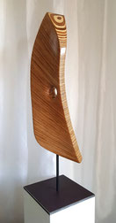 holzskulptur, abstrakt, gunnar mozer