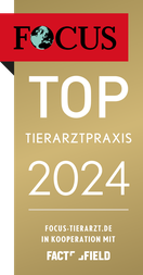 Wir wurden zur TOP-Tierarztpraxis 2024 gewählt!