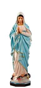 Religious statues Mary - Our Lady of grace with hands clasped