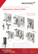 renewable diesel, SAF, Bio-Diesel, Bio-Naphtha, Bio-Ethanol, e-Methanol, Bio-Plastics, closed loop emission-free sampling systems, Pre-engineered manual sampling, Red2Green sampling, Mechatest Grab Sampling Systems Hydrocarbons Steam & Water