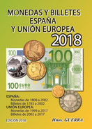 Catálogo de Monedas y Billetes Hermanos Guerra - España Y Unión Europea - 1.808 - 2.017 - Edición 2.018 - 32€.