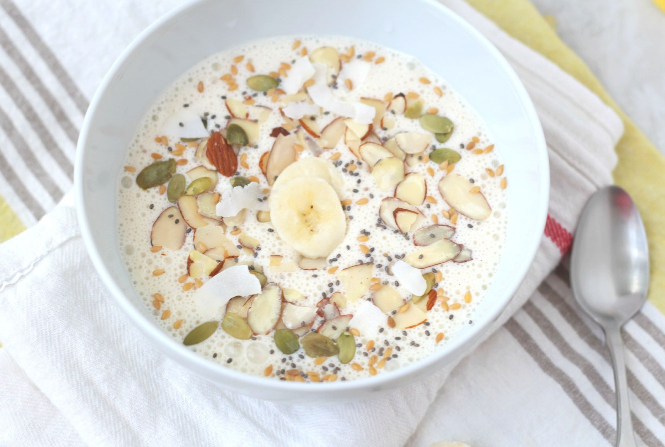 Vanilla Almond Smoothie Bowl Homemade Nutrition Nutrition that fits