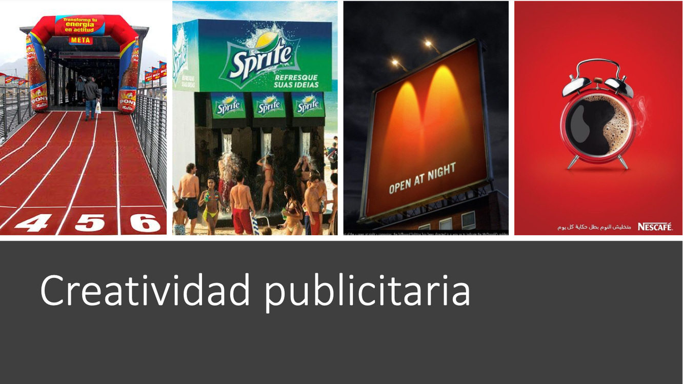 Creatividad publicitaria - Portal de Estrategia y Marketing