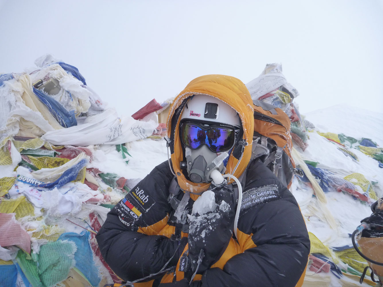 Squash Falconer. Everest. Mountaineer. British Athletes. 