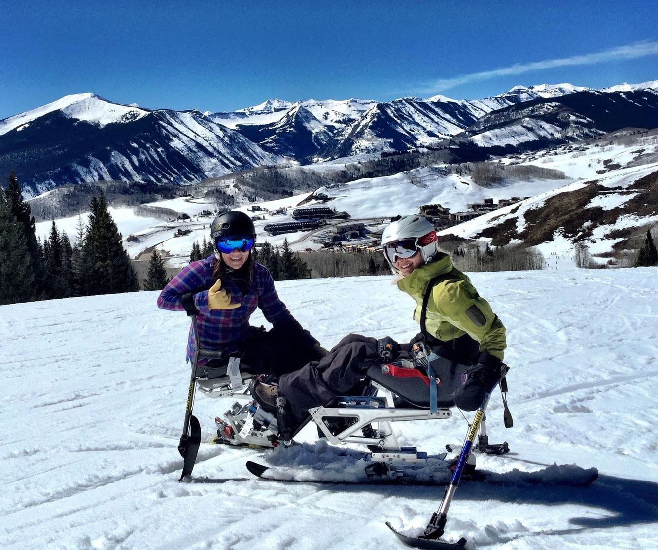 Danielle Lancelot Watson. Adaptive Sports. Hand-Cycling. Sit Ski.