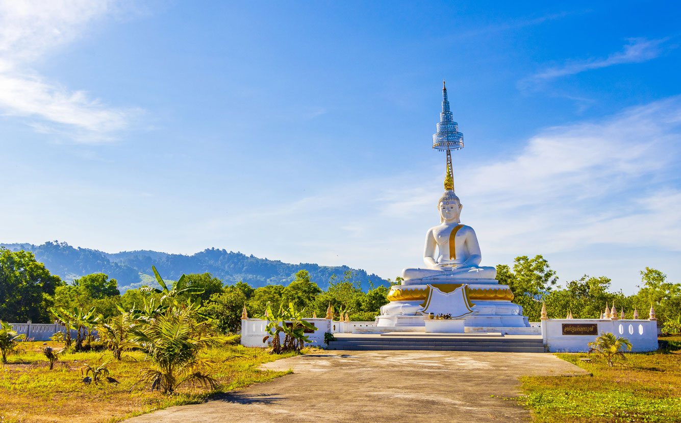 Wat Phadung Tham Phothi temple in Khao Lak Phang-nga Thailand.