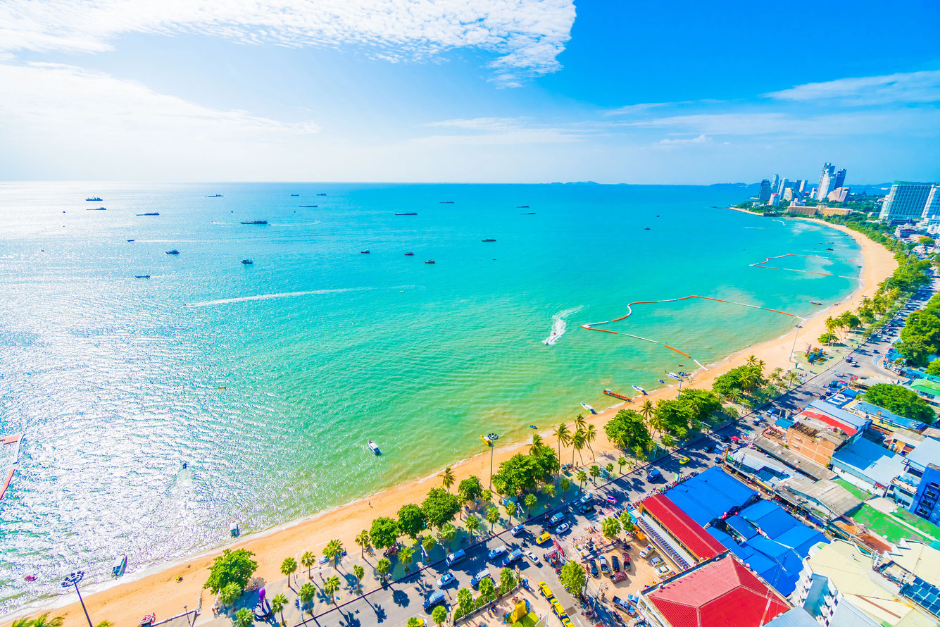 Nördlicher Golf von Thailand, Pattaya-Bucht wo es Haie gibt