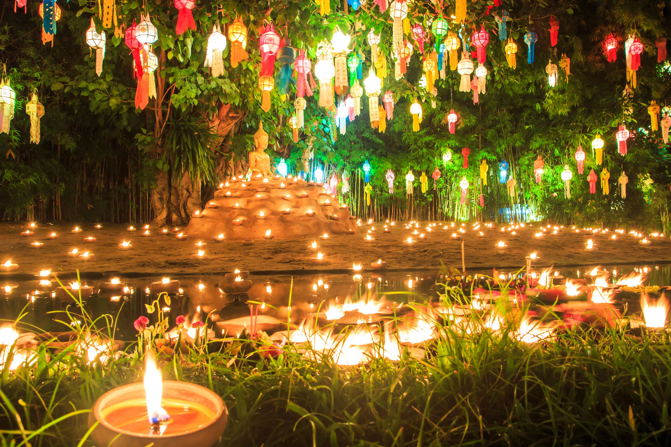 Weihnachten mit Buddha im Thailand Urlaub