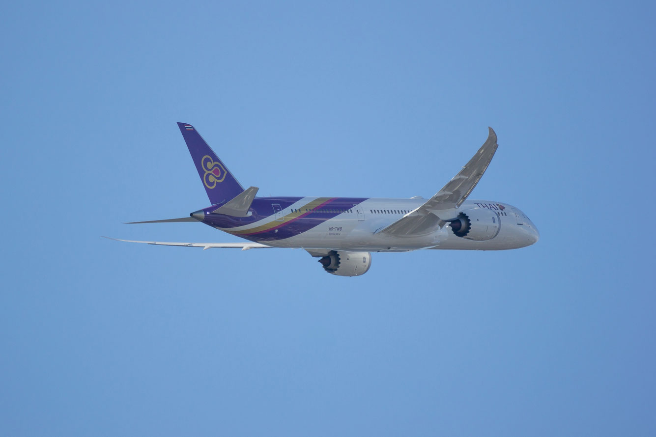Flug mit der Thai Airways