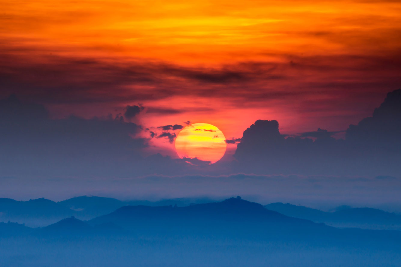 Sonnenuntergang in Krabi