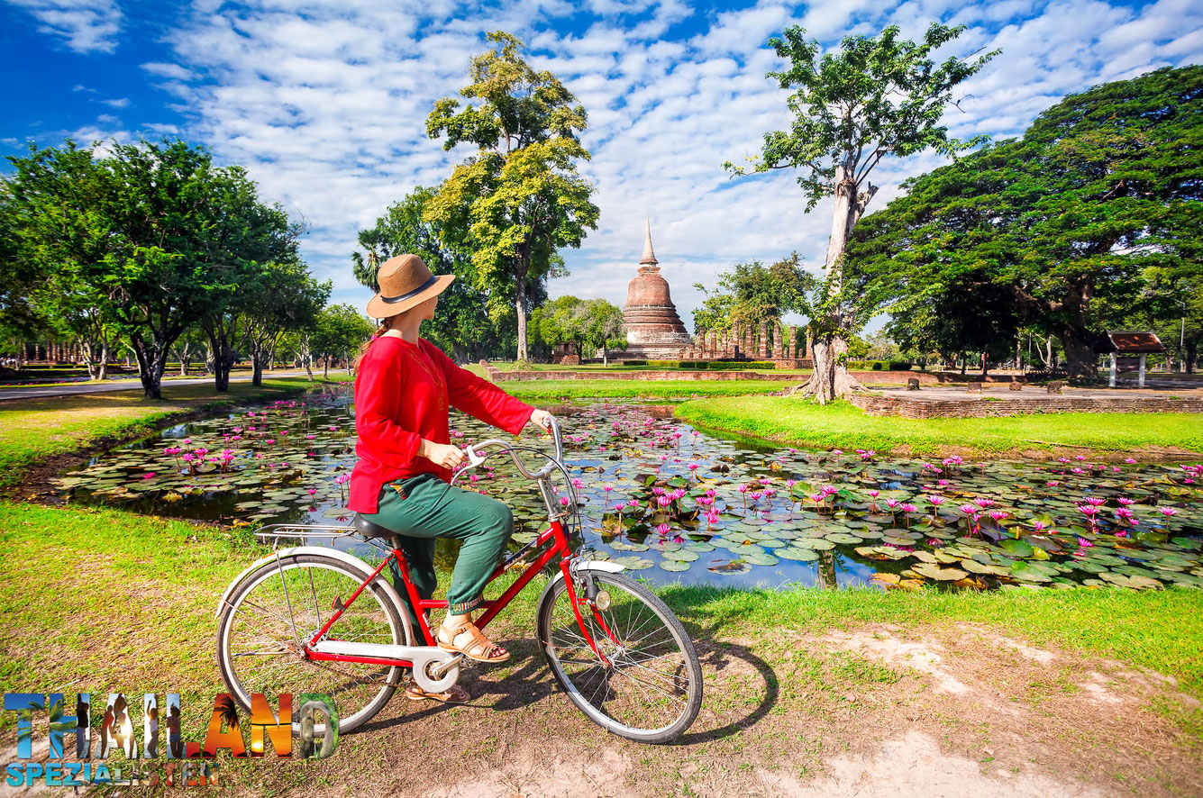 Sukhothai, Urlaubsort in Zentralthailand