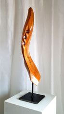 holzskulptur, abstrakt, gunnar mozer