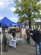 Infostand in Hilden, Foto: H. Hönes