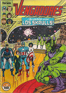 COMICS Y TEBEOS DE ESTADOS UNIDOS - LOS VENGADORES (¡ALIADOS CON SKRULLS!) EL SEÑOR DEL FUEGO - Nº 59 (FORUM) (MUY BIEN CONSERVADO) 6€.