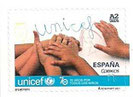 SELLO ESPAÑA - 2.017 - ANIVERSARIO DE LA UNICEF - TARIFA A2 - COLOR MULTICOLOR - EDIFIL NÚMERO 5153 (SELLO **NUEVO SIN SEÑAL DE FIJASELLOS) 1€.