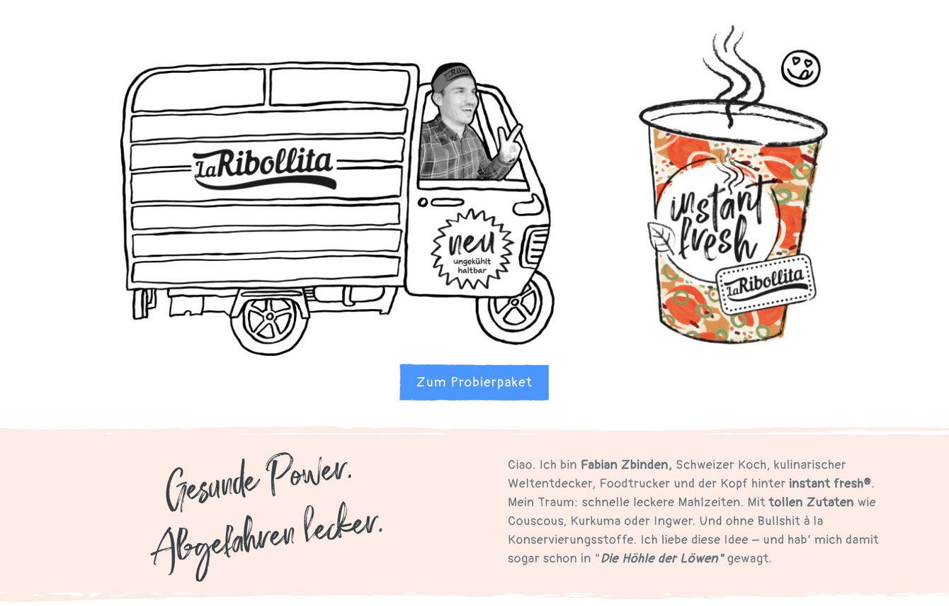 Image-Texte für veganes Food-Start-up aus Köln.