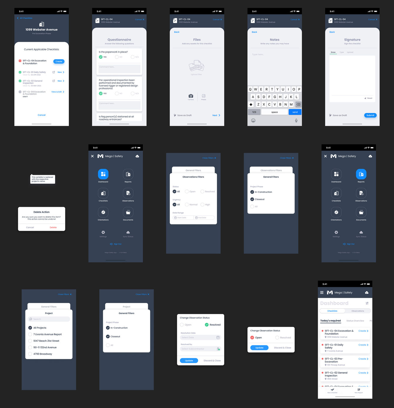 Safety Management System (SMS) App preview (4 of 6)