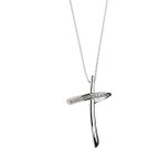 Collana Donna Croce Gioielli Comete Fantasie di Diamanti GLB 1131
