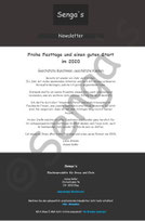 Newsletter Senga's