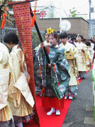 小日向寺基移転三百年記念慶讃法要_蓮如上人 錦旗-東京 小日向 本法寺-東京都文京区のお墓 永代供養墓 法要-