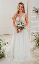 Vintage Boho Brautkleid