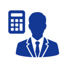 税務顧問を表すアイコン