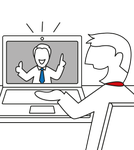 Erklärvideos Agentur Video-Call