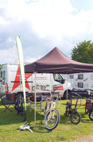 e-motion e-Bike Welt Saarbrücken auf dem ersten Wohnmobiltreffen in Klüsserath