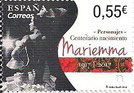 SELLO ESPAÑA - 2.018 - CENTENARIO DEL NACIMIENTO DE LA BAILAORA GUILLERMINA MARTÍNEZ CABREJAS "MARIENMA" 1.917 - 2.008 - 0,55 CÉNTIMOS DE EURO - COLOR MULTICOLOR - EDIFIL NÚMERO 5262 (SELLO **NUEVO SIN SEÑAL DE FIJASELLOS) 1€.