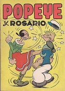 COMICS Y TEBEOS DE ESTADOS UNIDOS - POPEYE Y ROSARIO, 1946, INTERIOR EN COLOR, EDITORIAL VALENCIANA, 7 PESETAS (NUEVO) 15€.