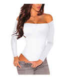 Clickandbay- Body-da-donna-a-maniche-lunghe-bianco