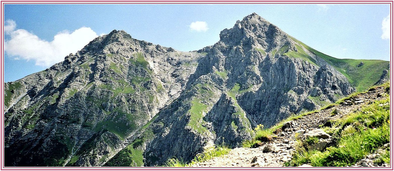 Aufstieg zum Lünersee, Montafon, Vorarlberg