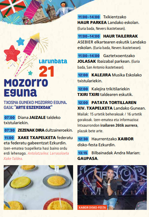 Fiestas en DURANGO - Programa de Fiestas