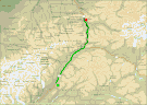 Strecke 3. Tag (Microsoft Streets & Trips)