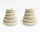 Yoga Chumbals, Yoga Donuts 9,11,13,15,17 cm ø, Hergestellt aus strapazierfähiger Baumwolle für maximalen Komfort von yogawood