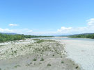 Manosqueのデュランス川